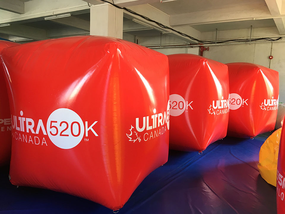 inflatable cube buoys