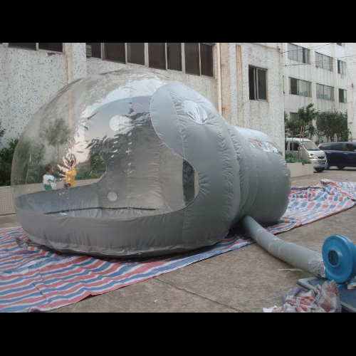 clear inflatable tent