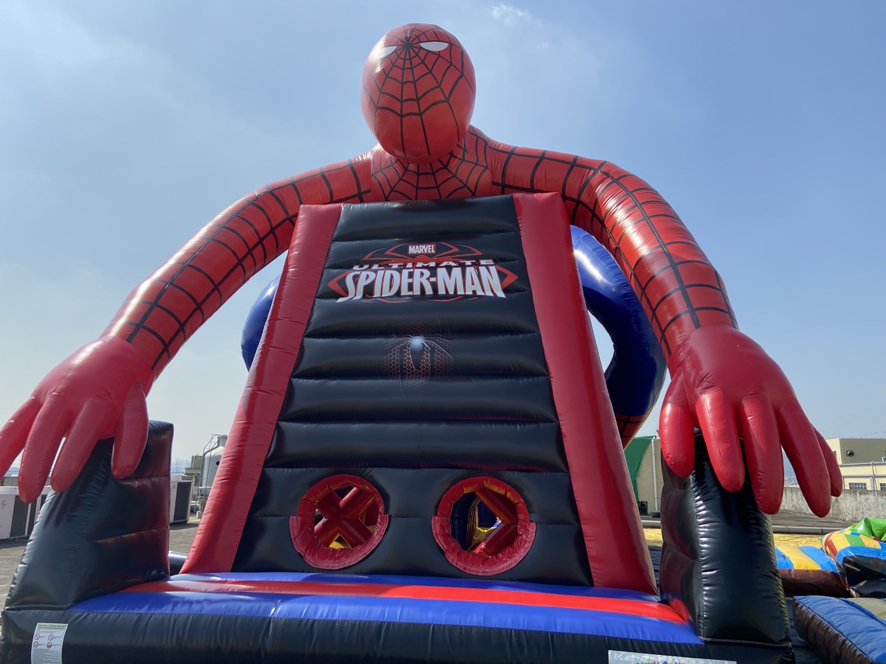 spiderman bounce house