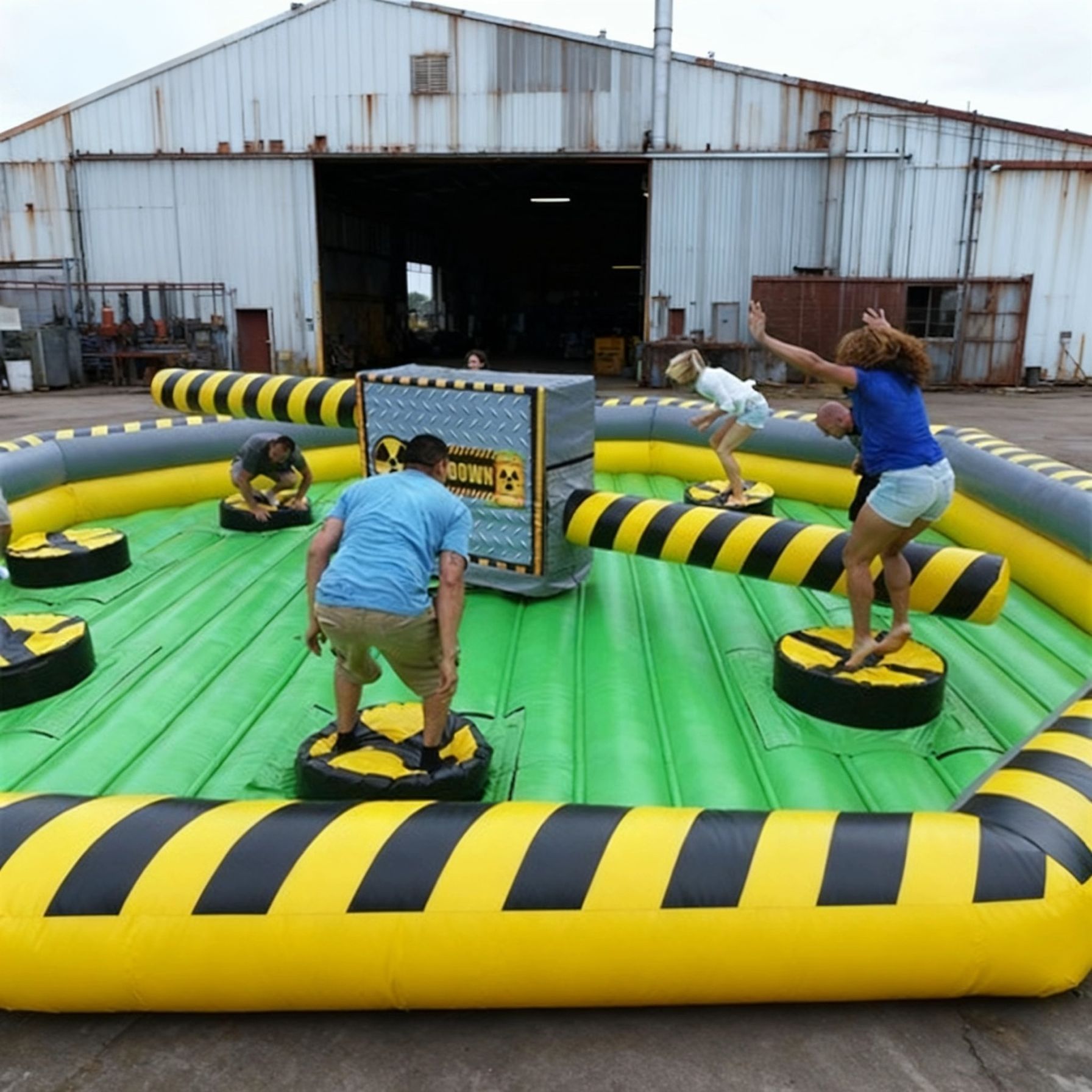 inflatable meltdown