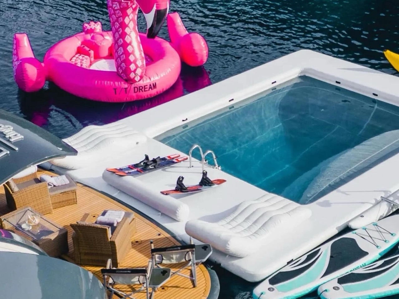 inflatable water pool
