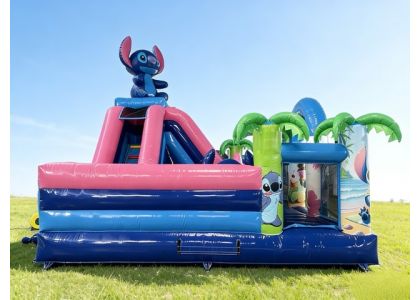 Custom Cartoon Inflatable Combo Jumping Castle – Ready to Ship to Our Happy Customer!