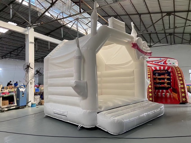 Stable structure of white wedding bouncer