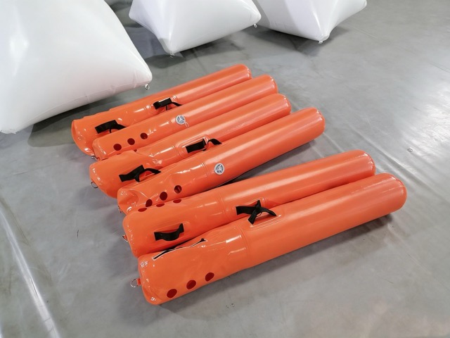 Durable triangular custom buoy