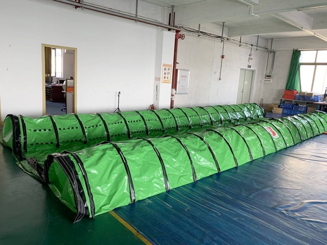 Adjustable Tube Flood Barrier