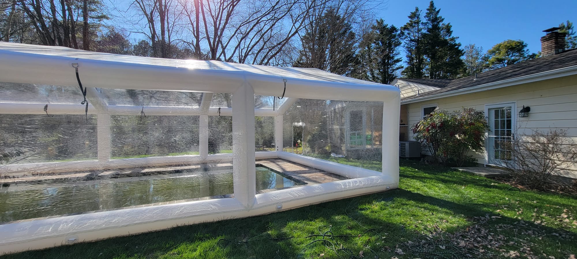 Custom Pool Tent Structure