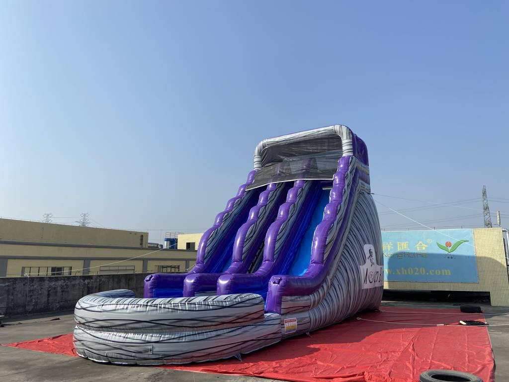 Inflatable slides