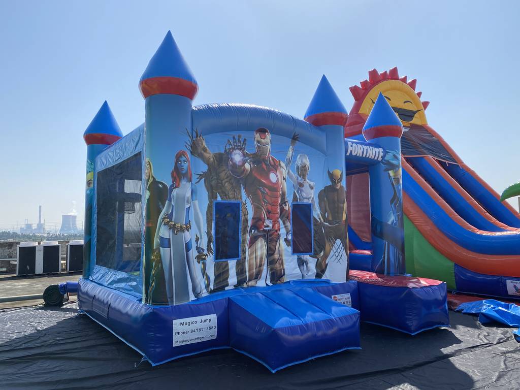 Inflatable bounce