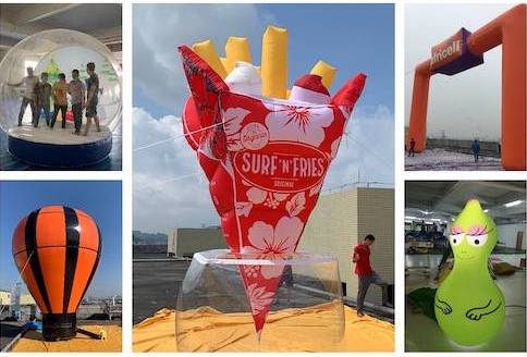 Inflatable model