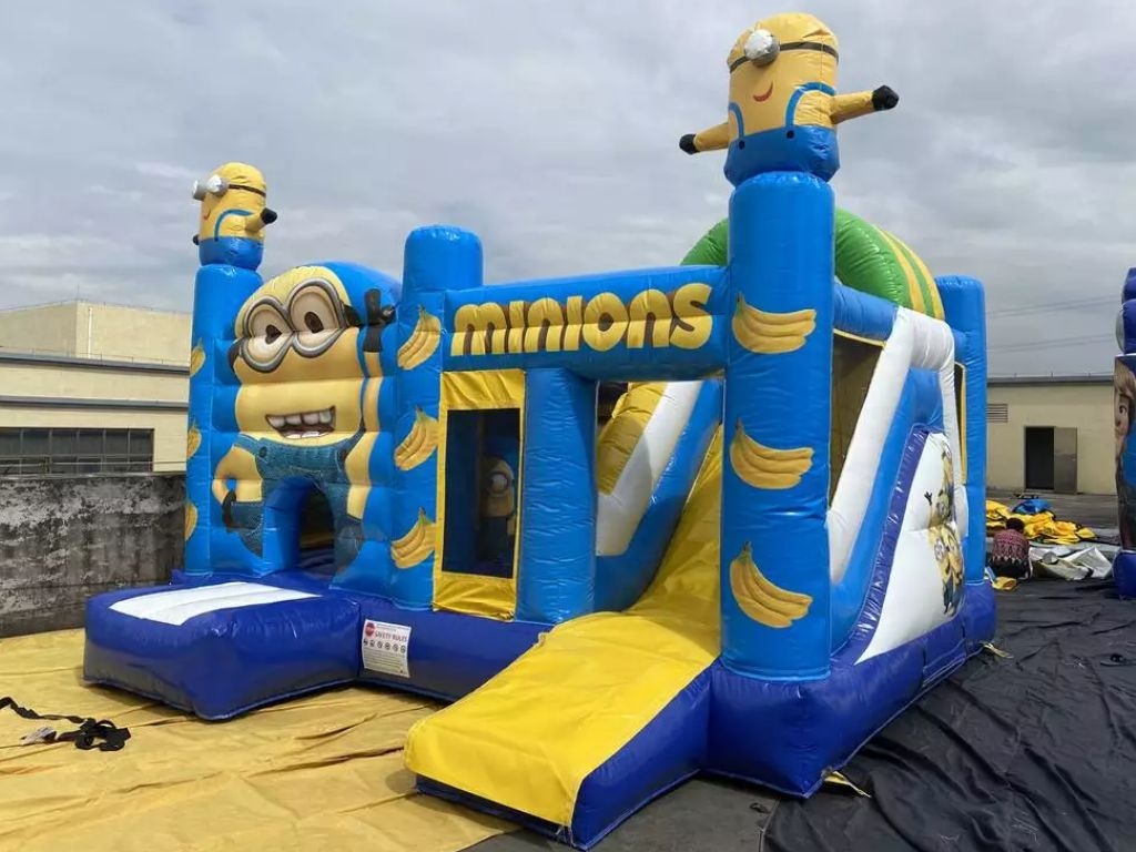 inflatable  bounce combo minions