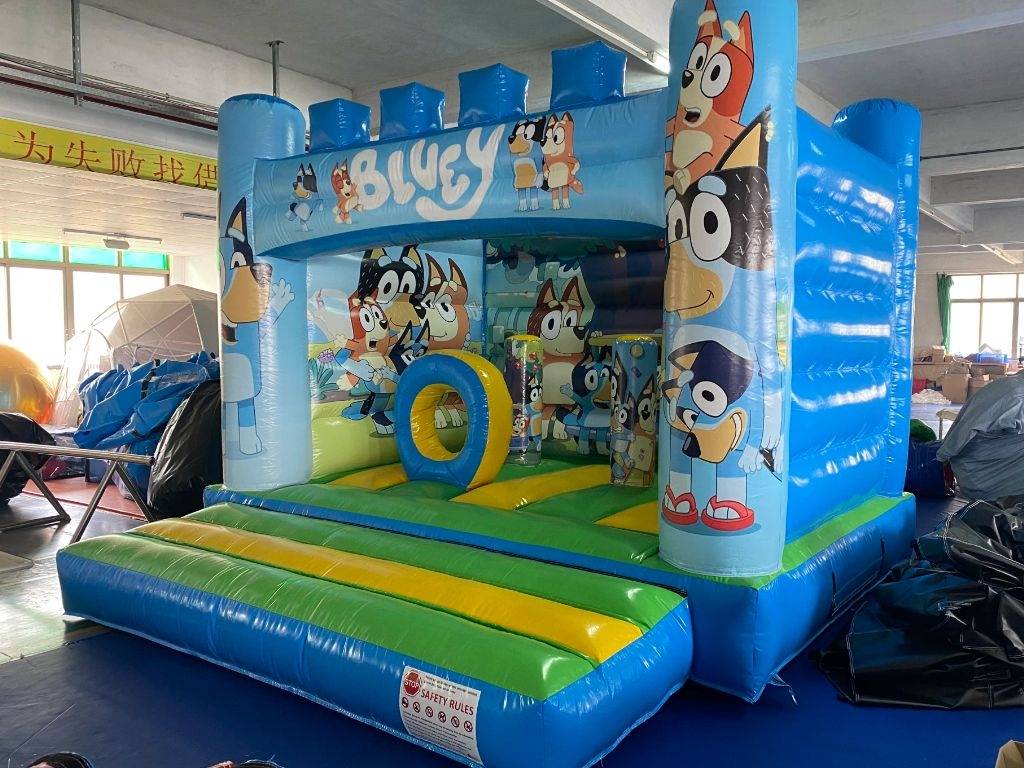 Inflatable bluey bounce