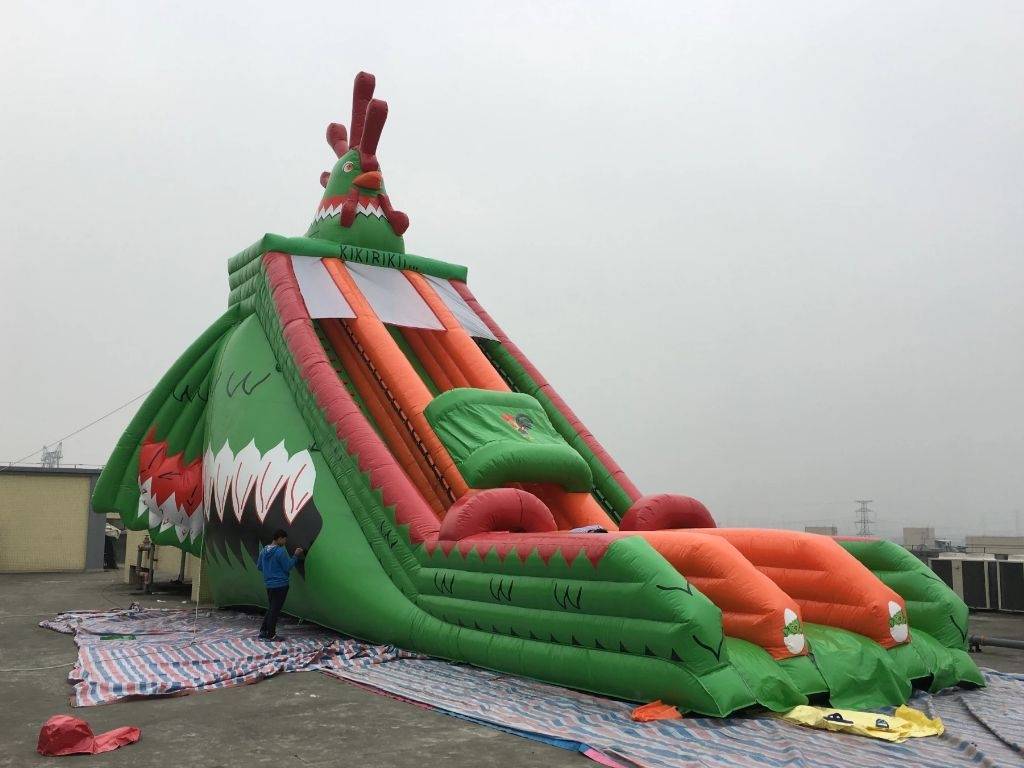 inflatable turkey slides
