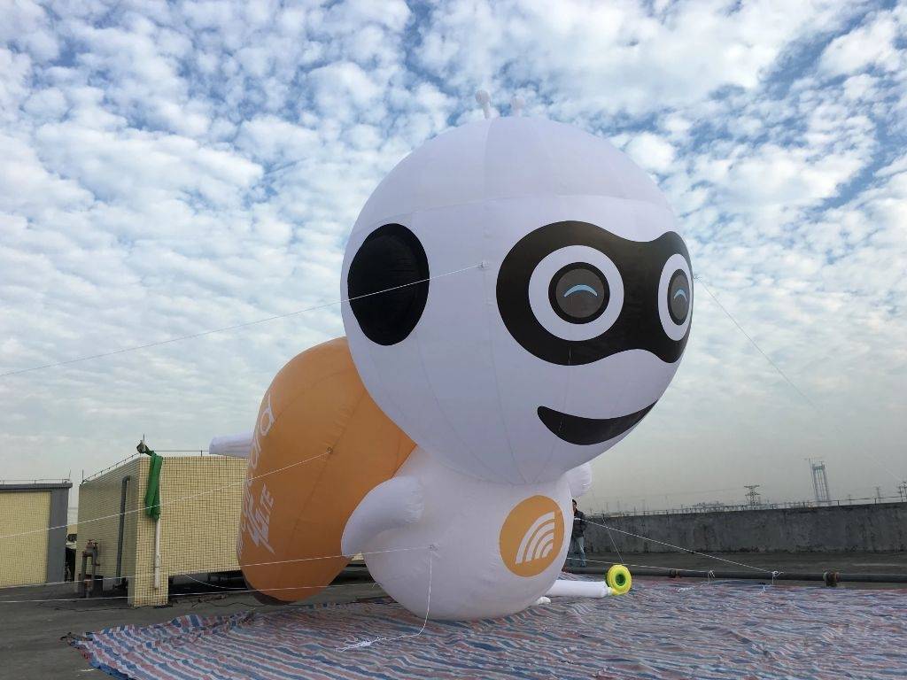Inflatable cartoon