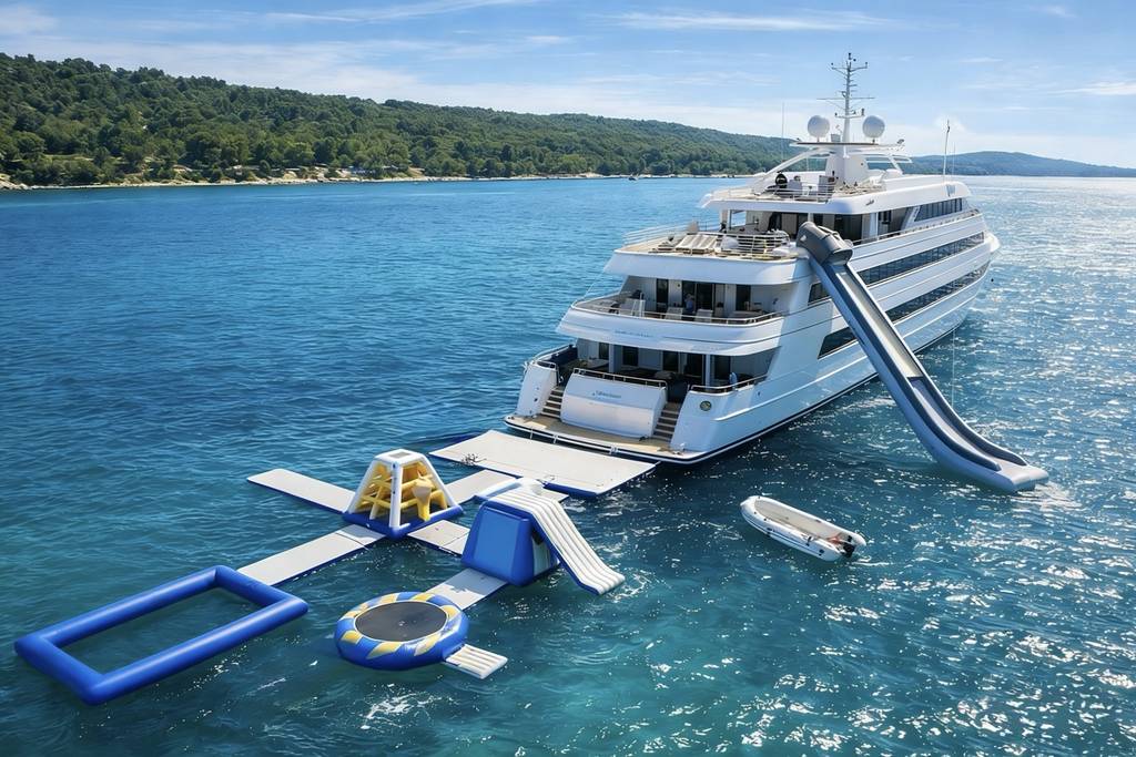 Bespoke Inflatable Yacht Slides and Marine Water Toys Manufacturer