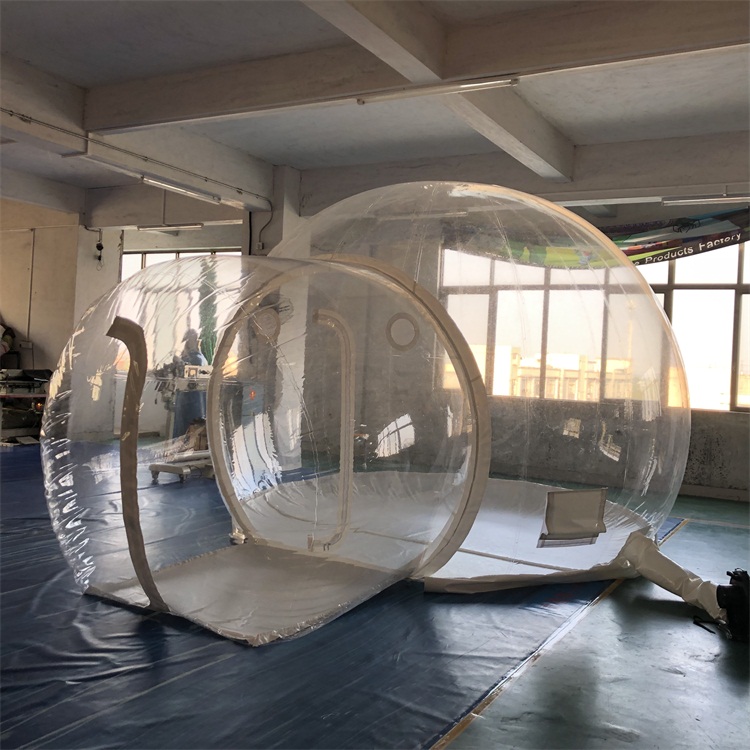 clear inflatable igloo tent