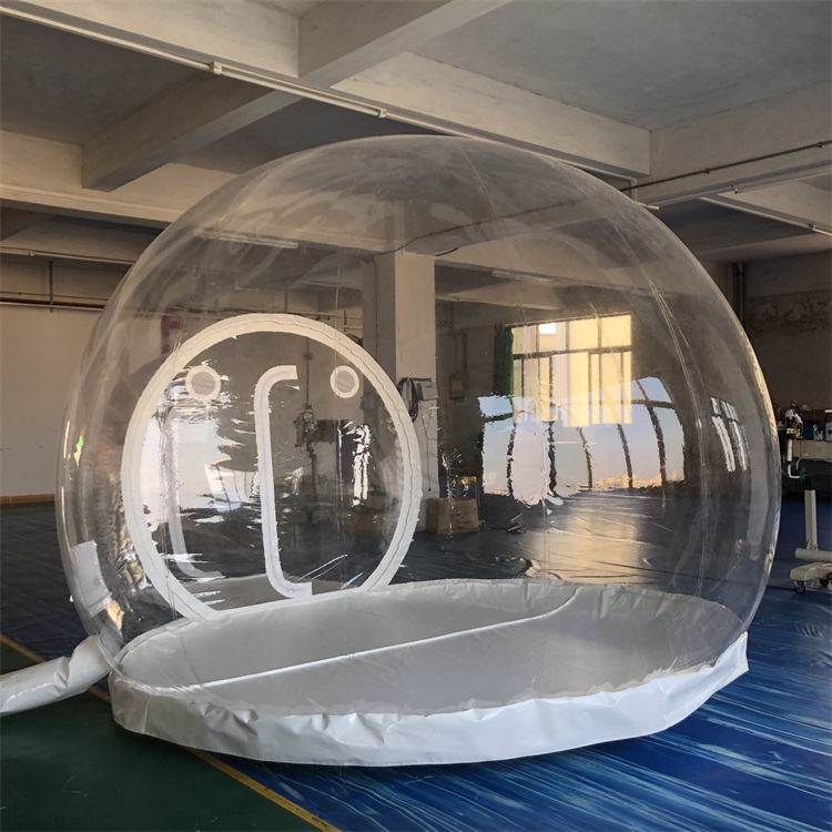 clear inflatable tent