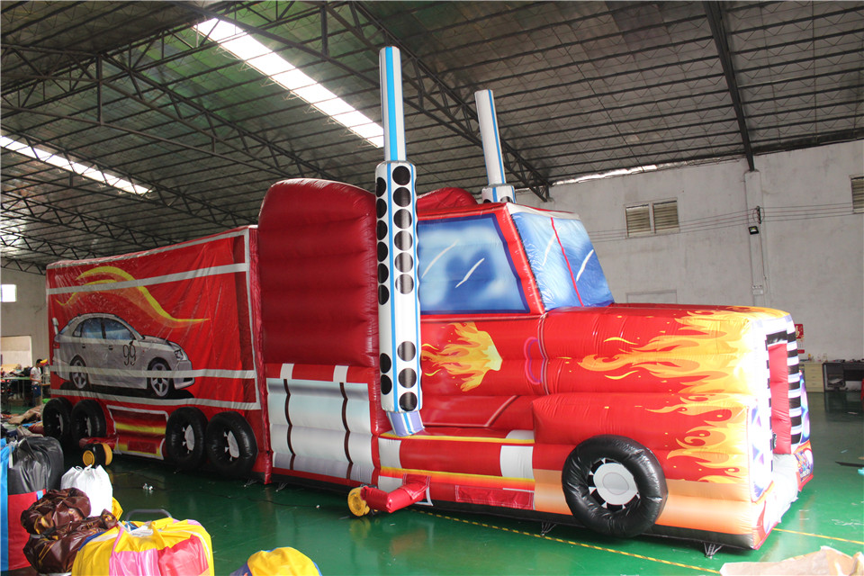 inflatable obstacle course