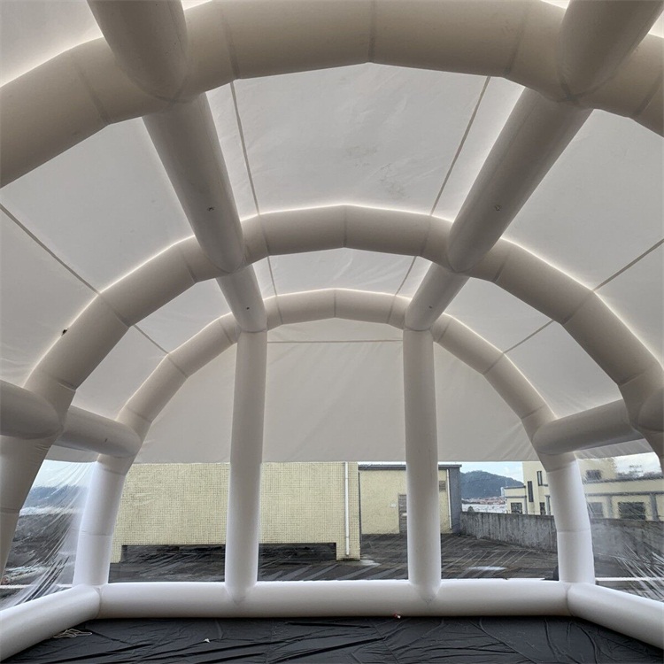 inflatable pool dome