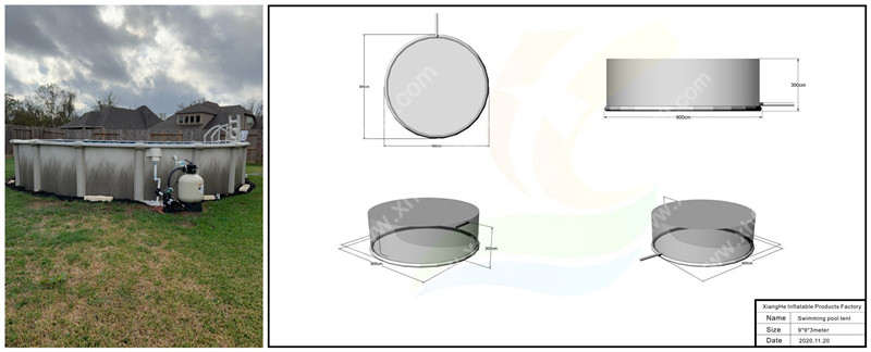 above ground swimming pool enclosures