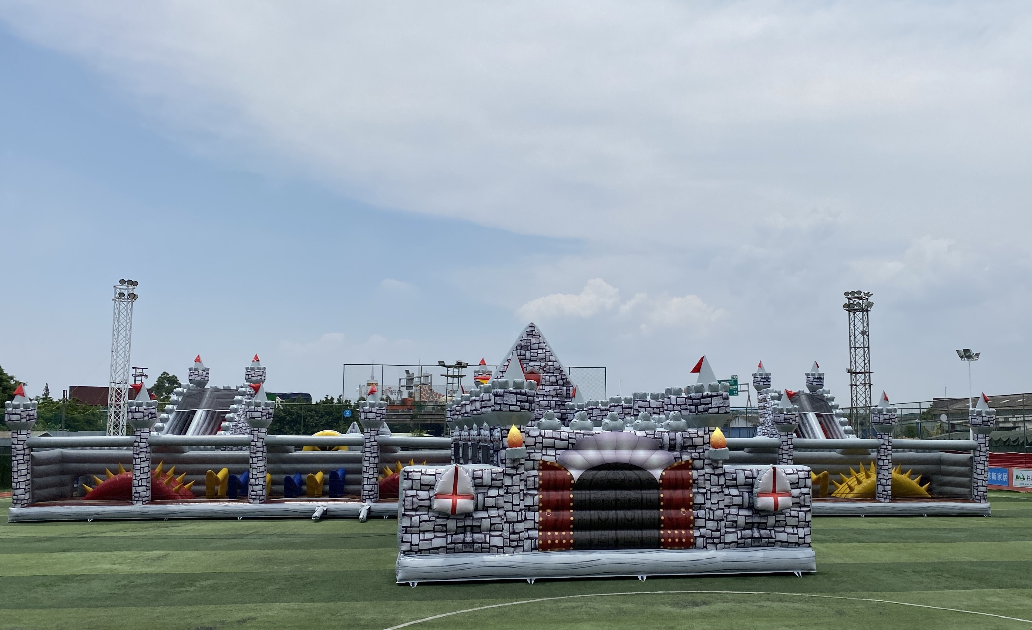  largest Inflatable obstacle
