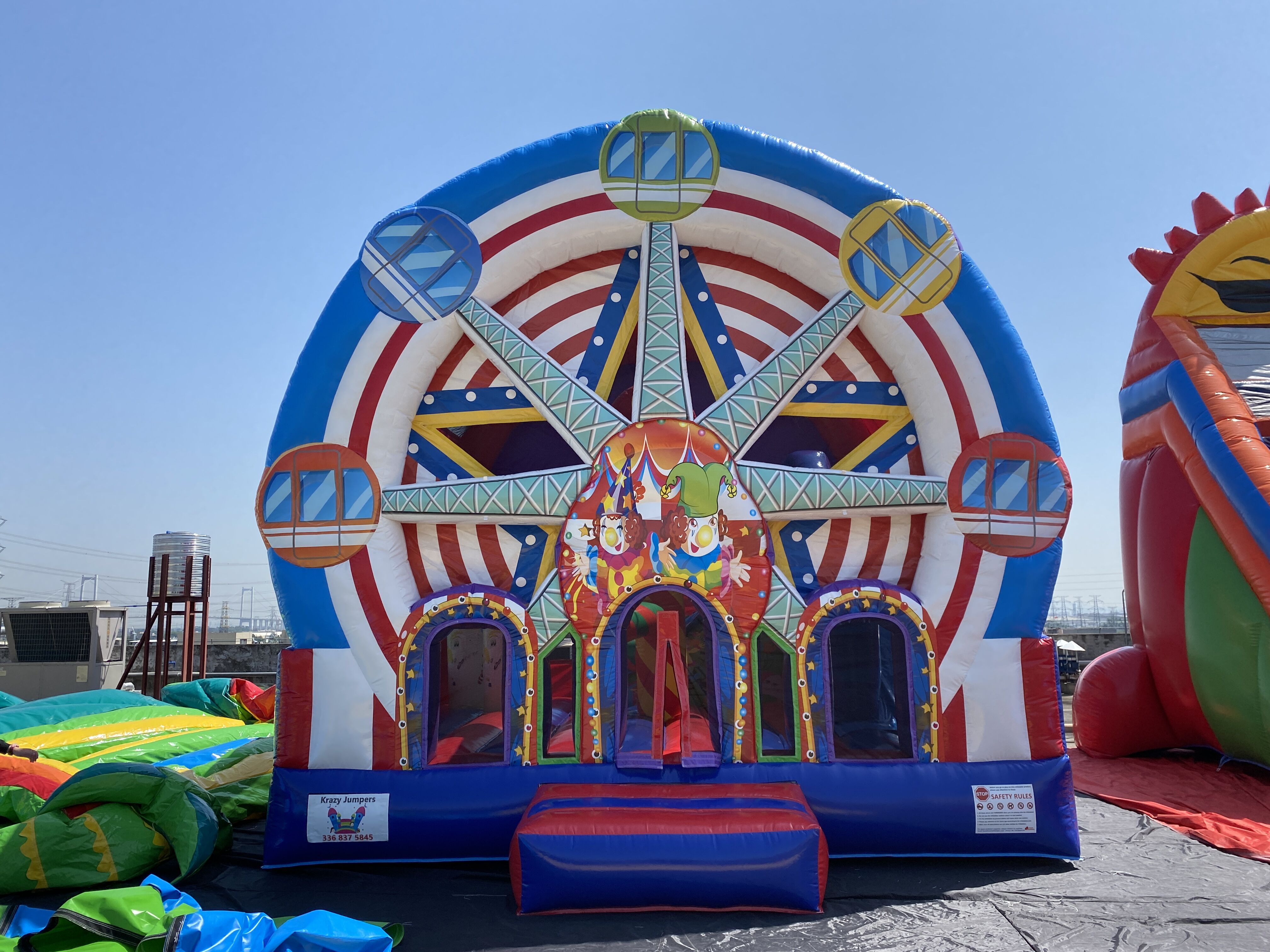 inflatable jumping 