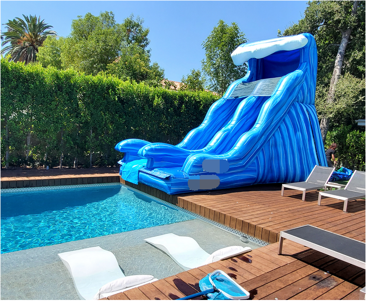 inflatable water slide 