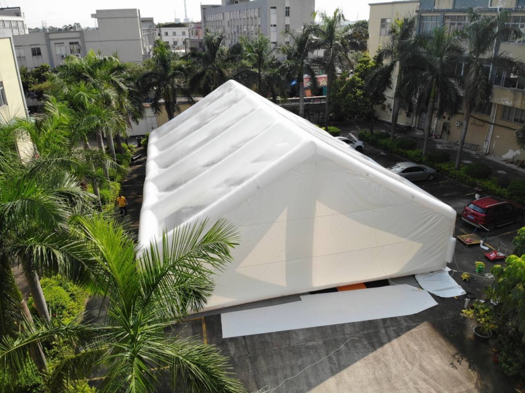 inflatable pool dome