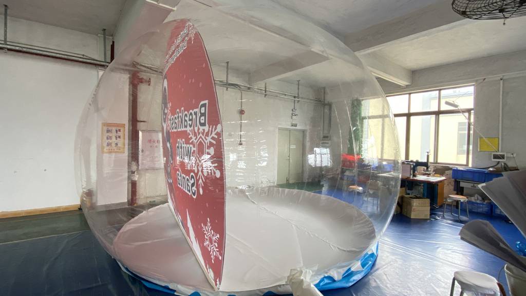giant snow globe festival