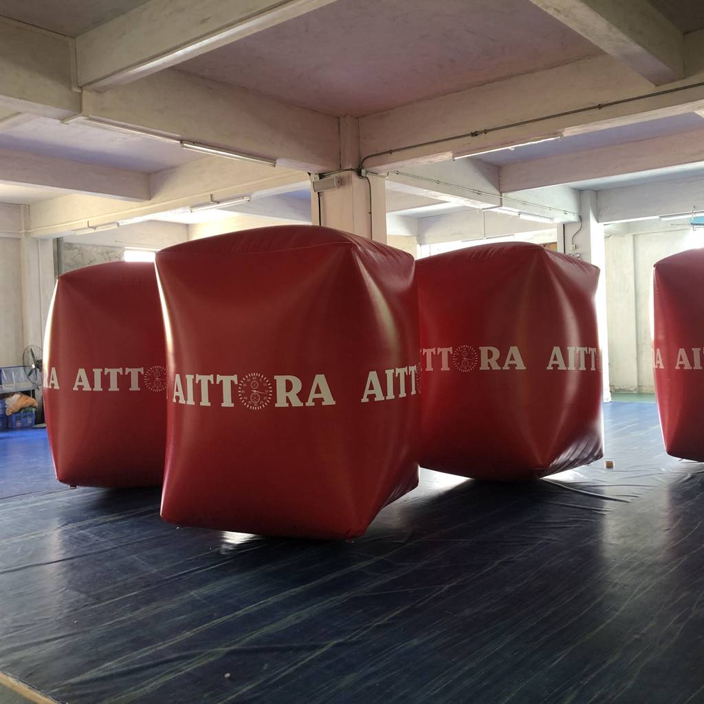 Inflatable Water Cube Buoy