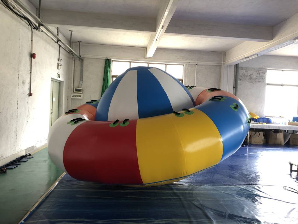 inflatable spinning boat safety test