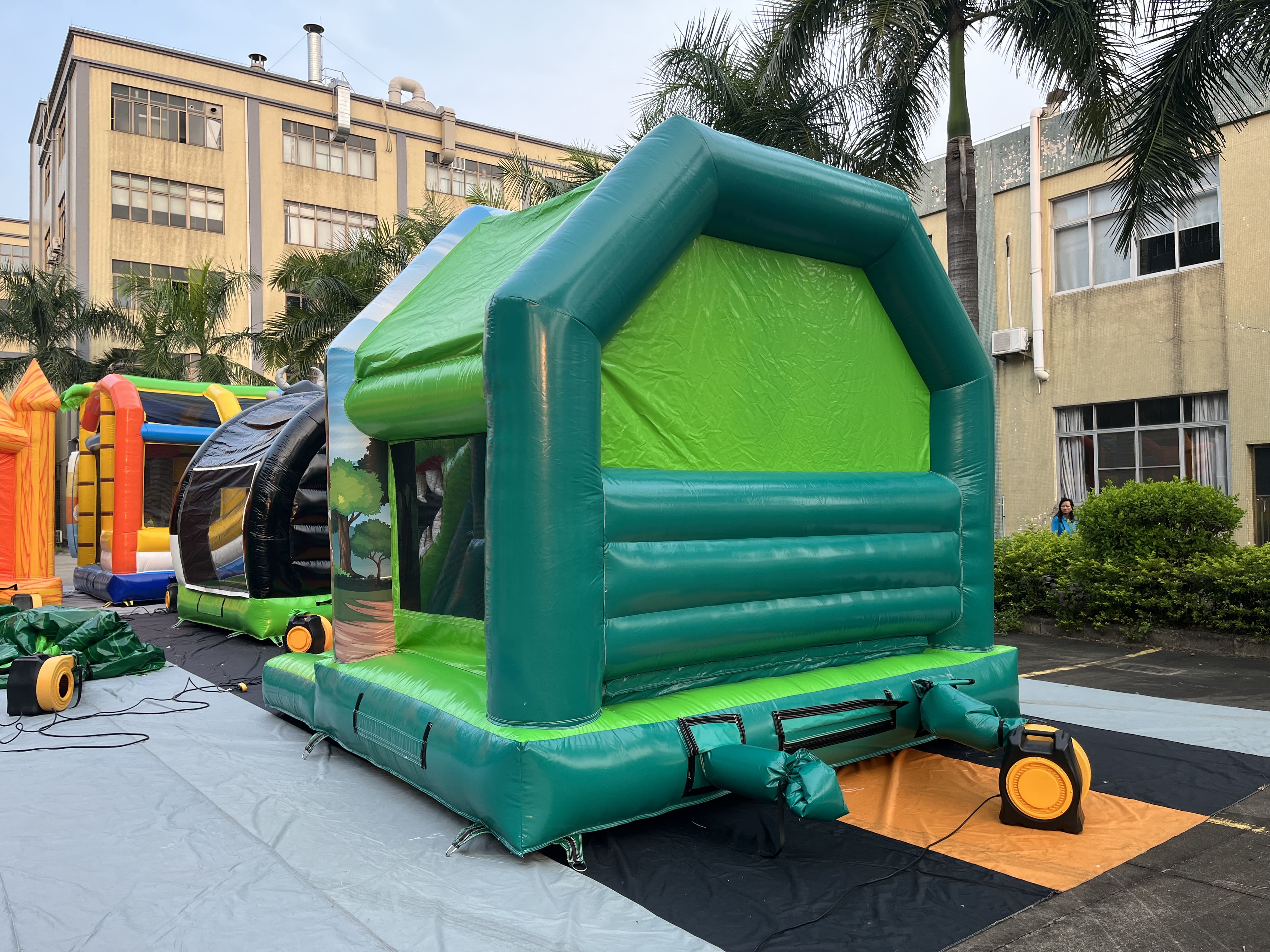 Crocodile Inflatable Bounce Slide Commercial