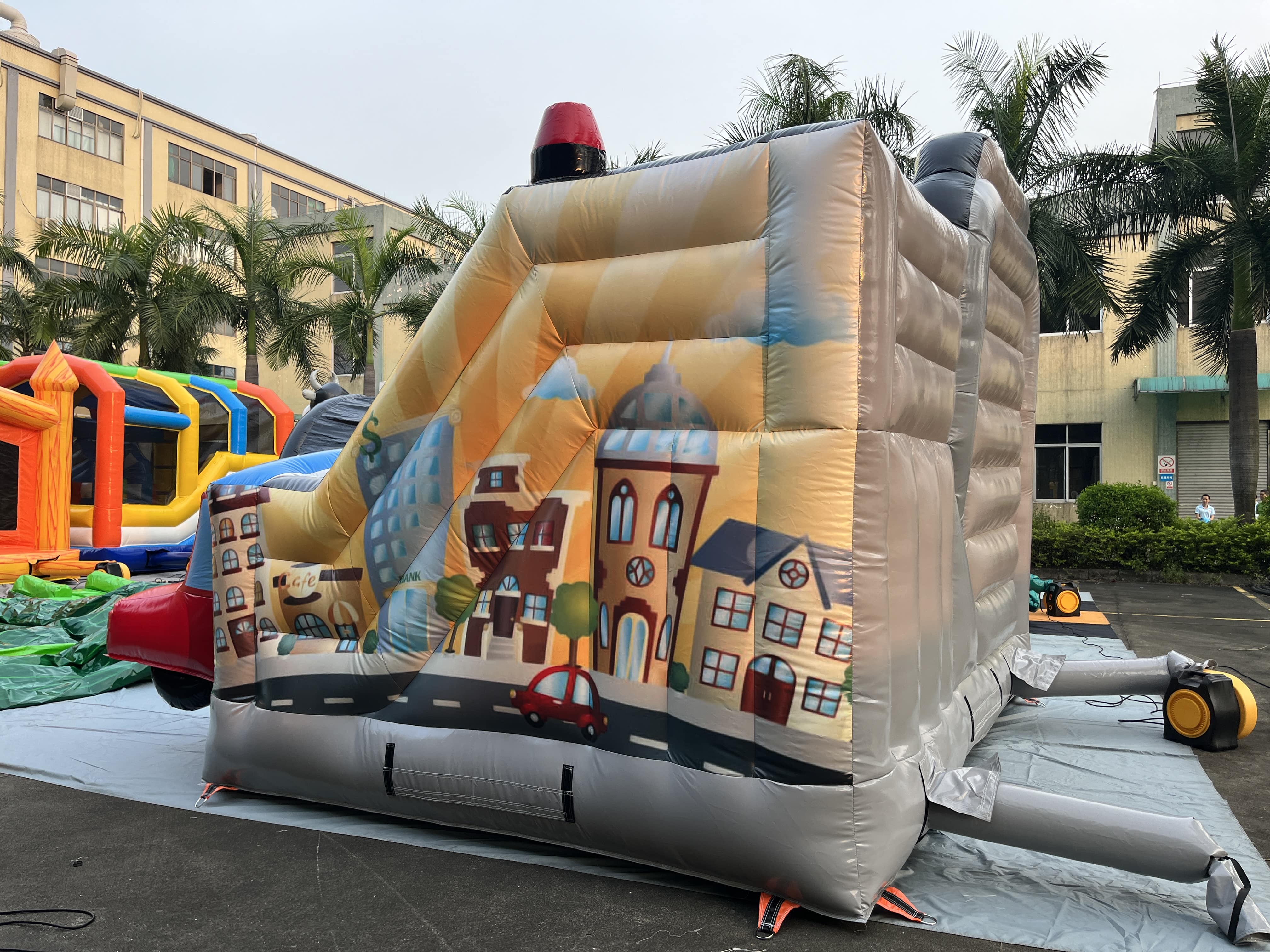Wholesale Traffic Inflatable Slide