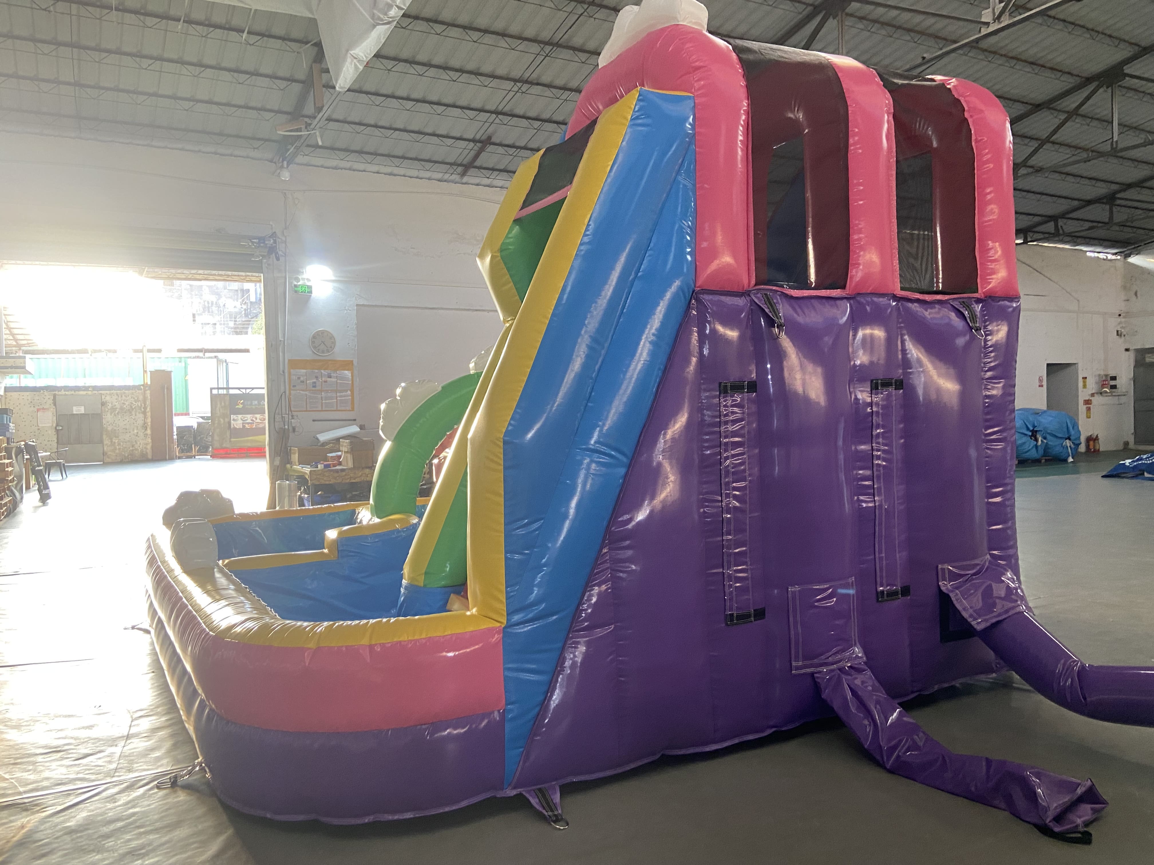 Outdoor Inflatable Bouncer with Slide