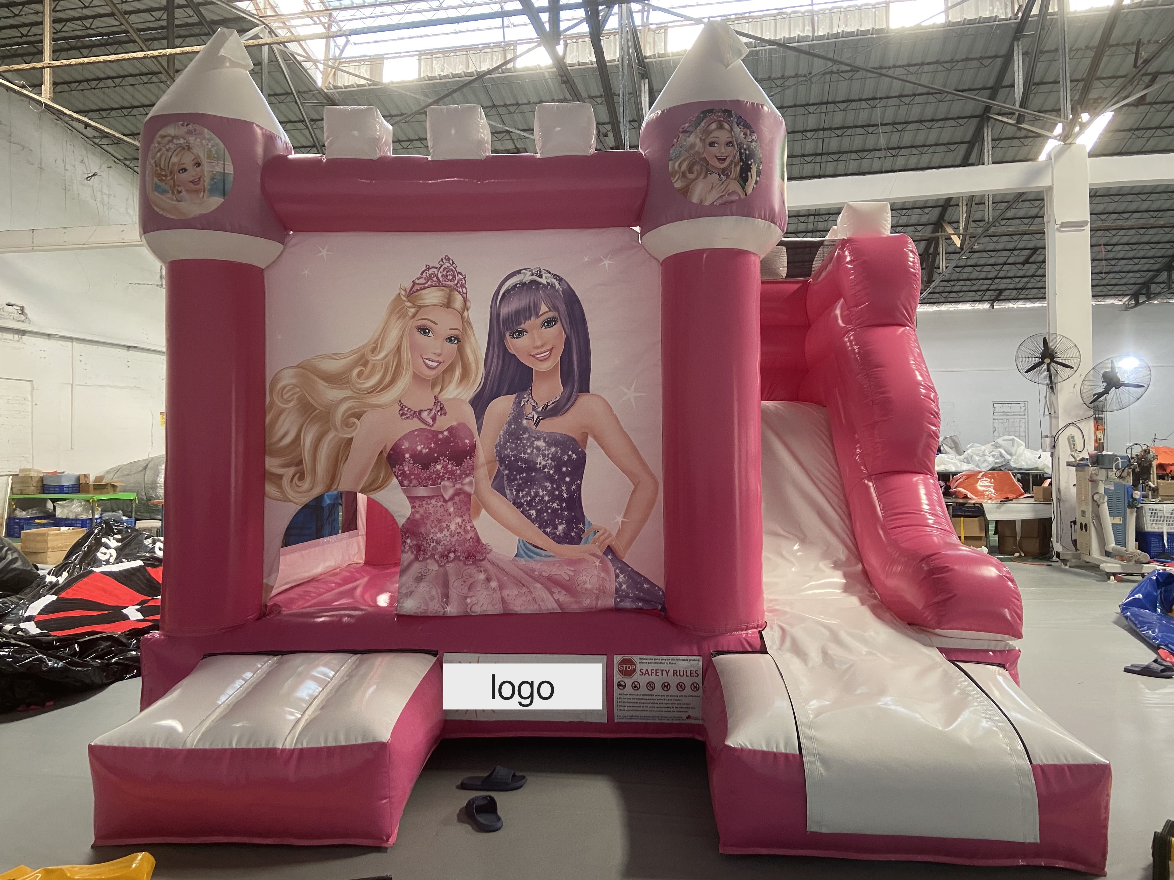 Princess inflatable bounce house