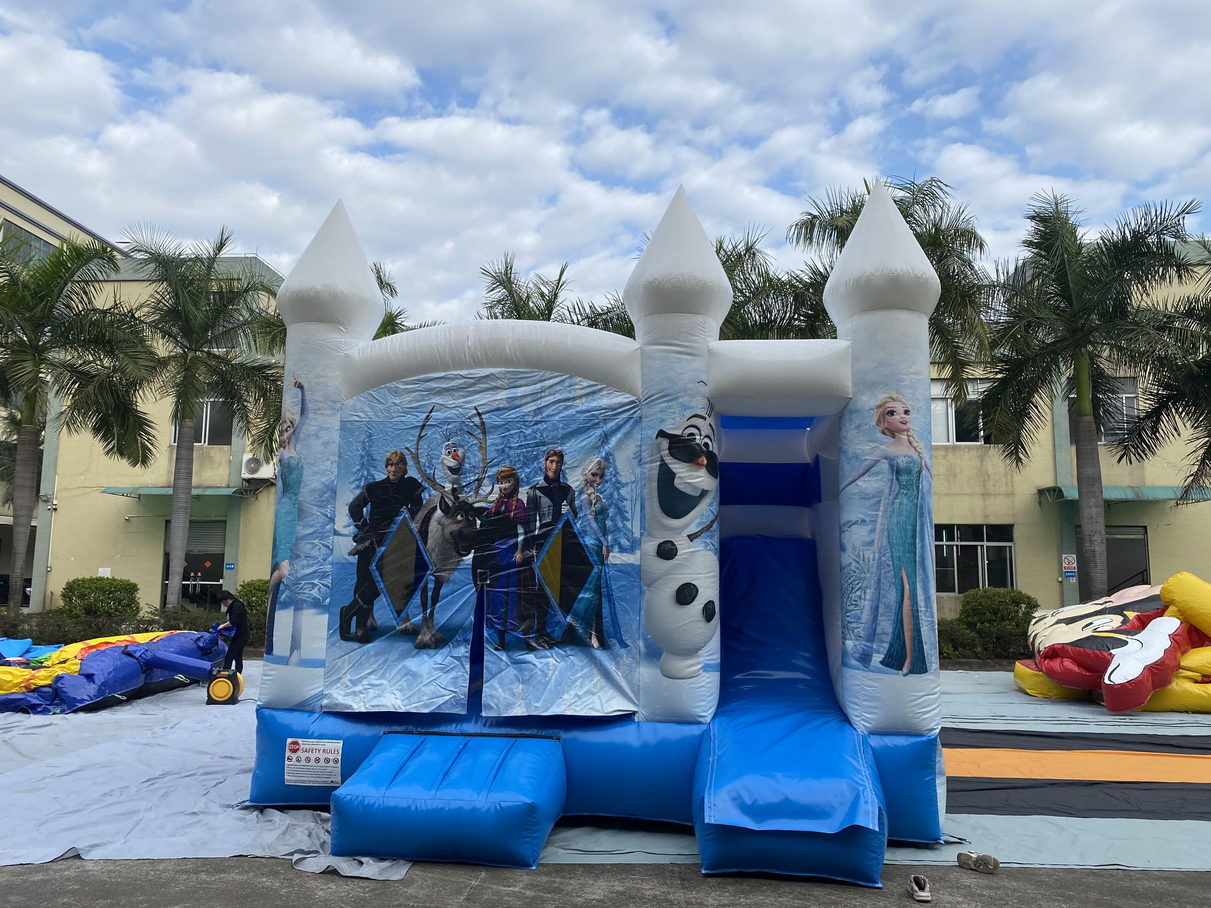 Disney Frozen inflatable playground
