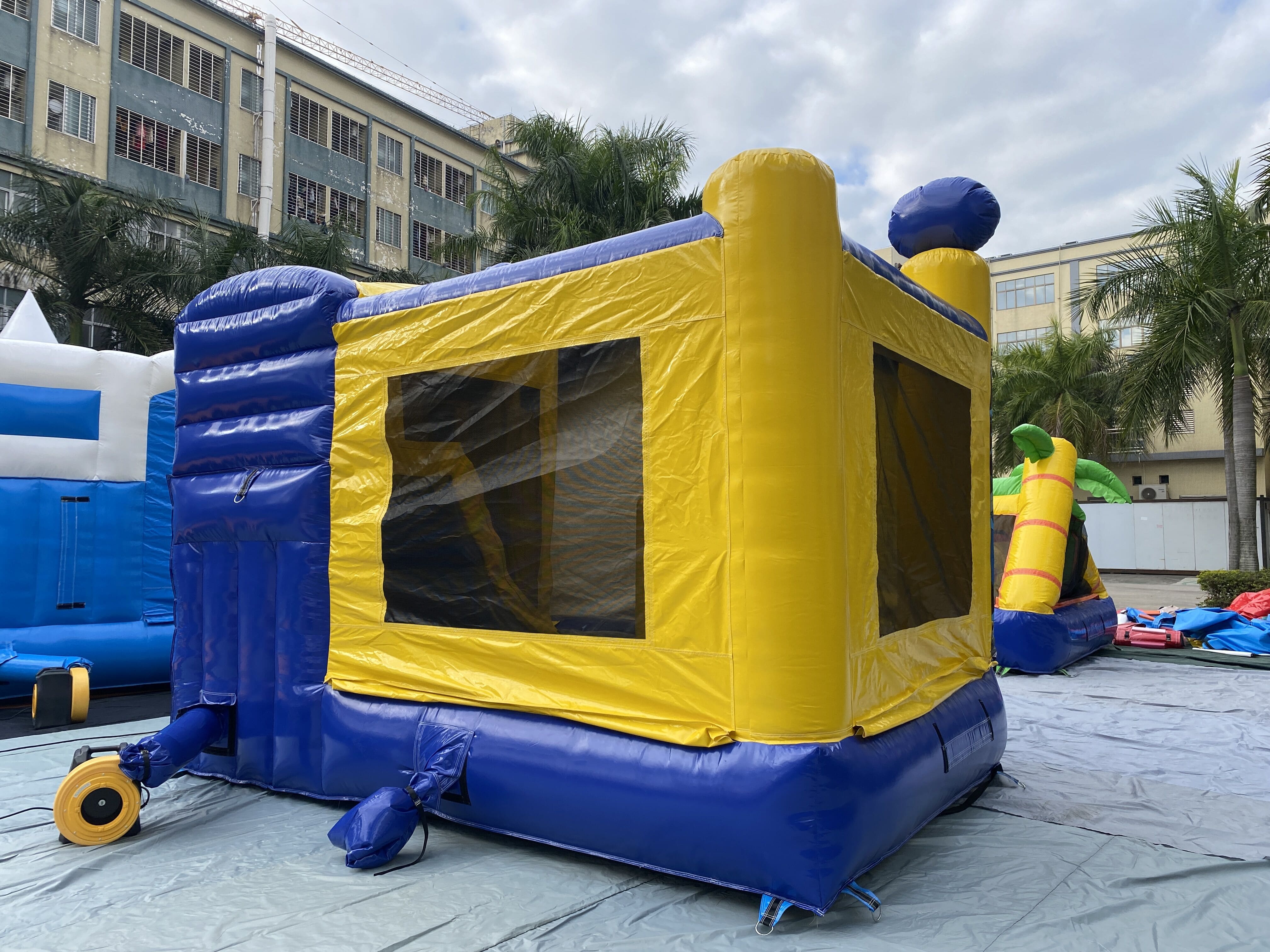 Batman party bounce house