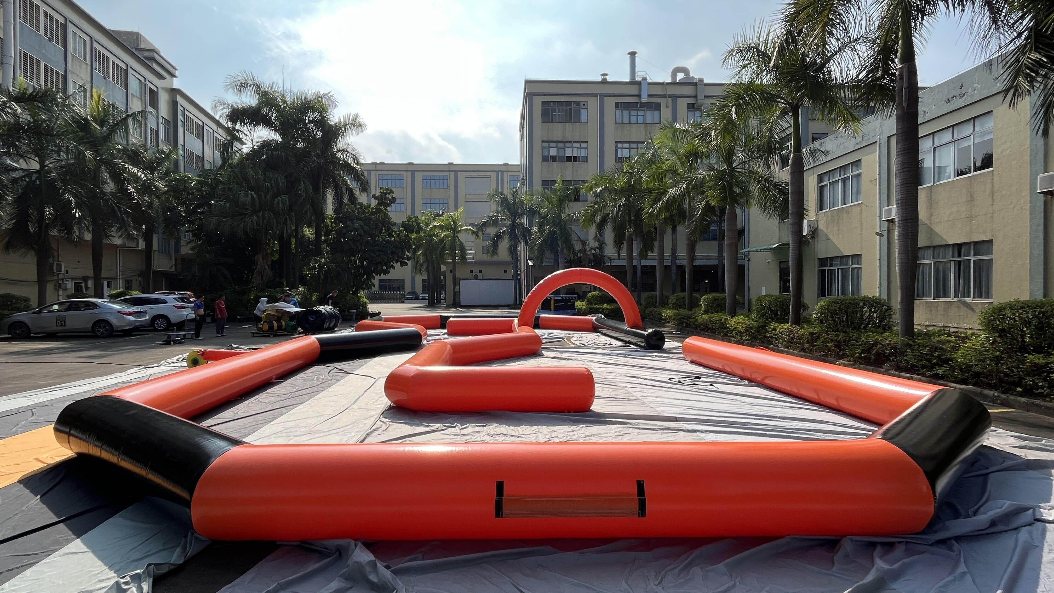 Customizable Inflatable Track
