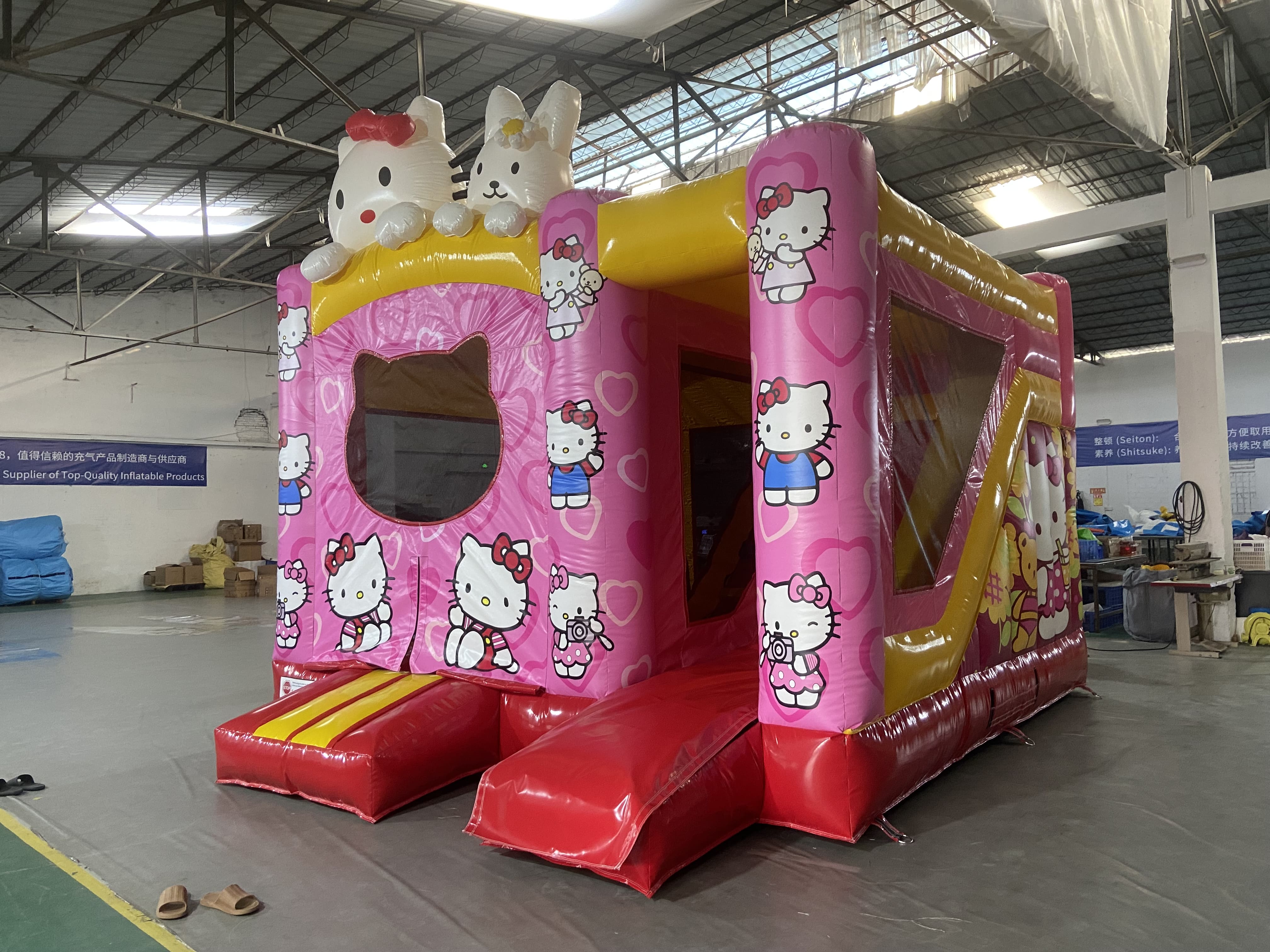 Hello Kitty bounce castle