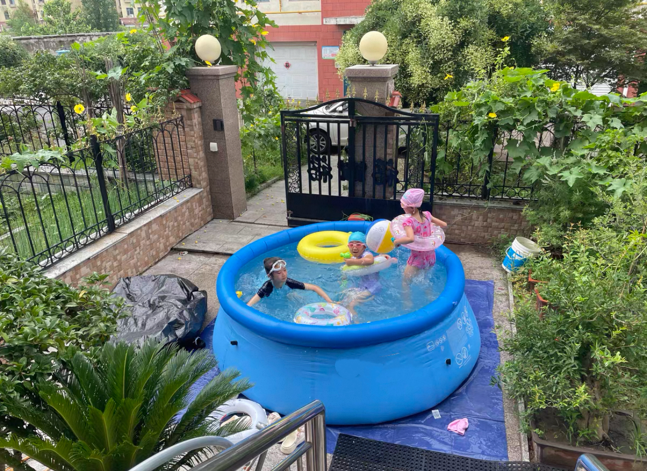 foldable pool inflatable