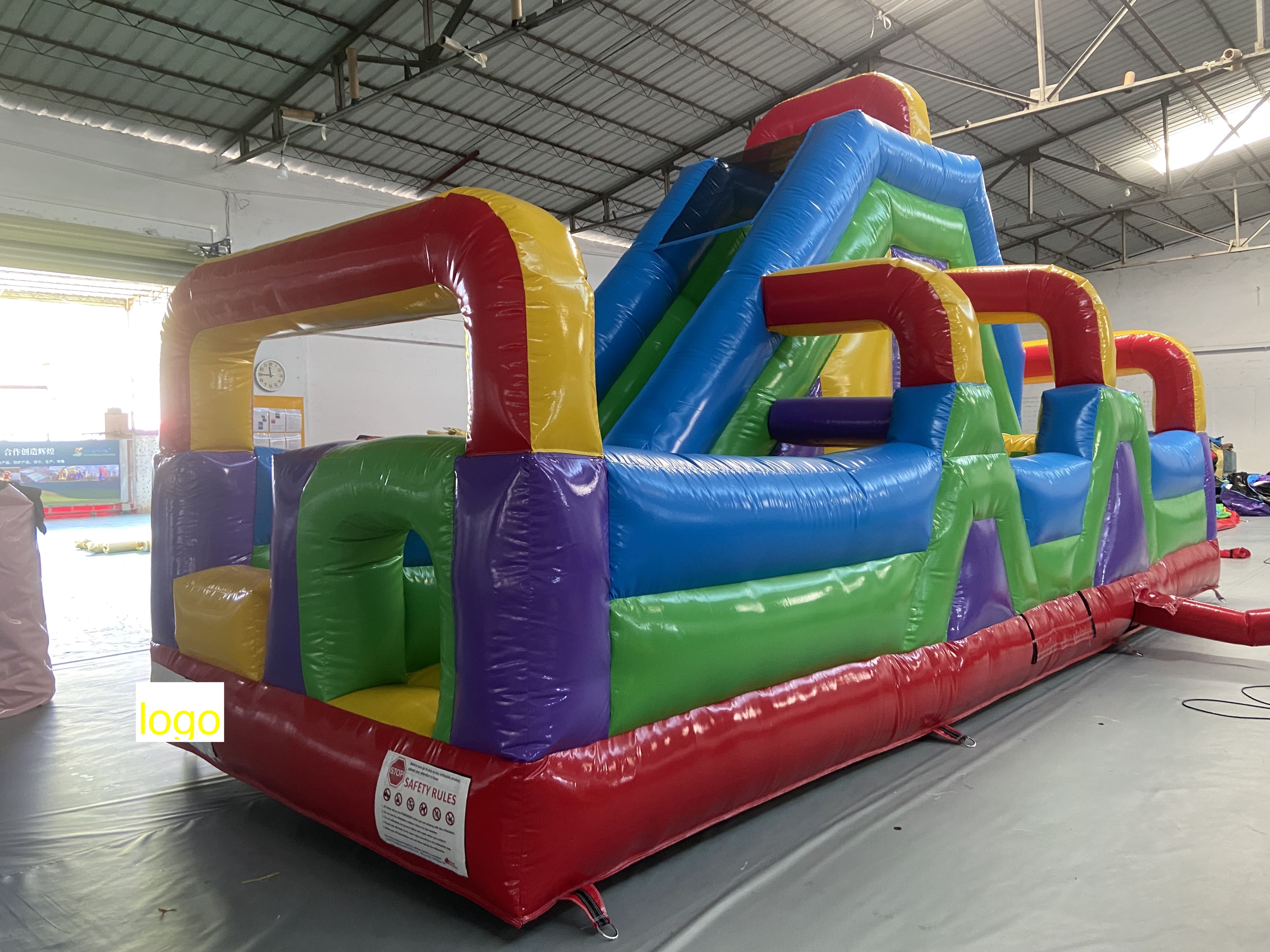 Inflatable Obstacle Course for Kids