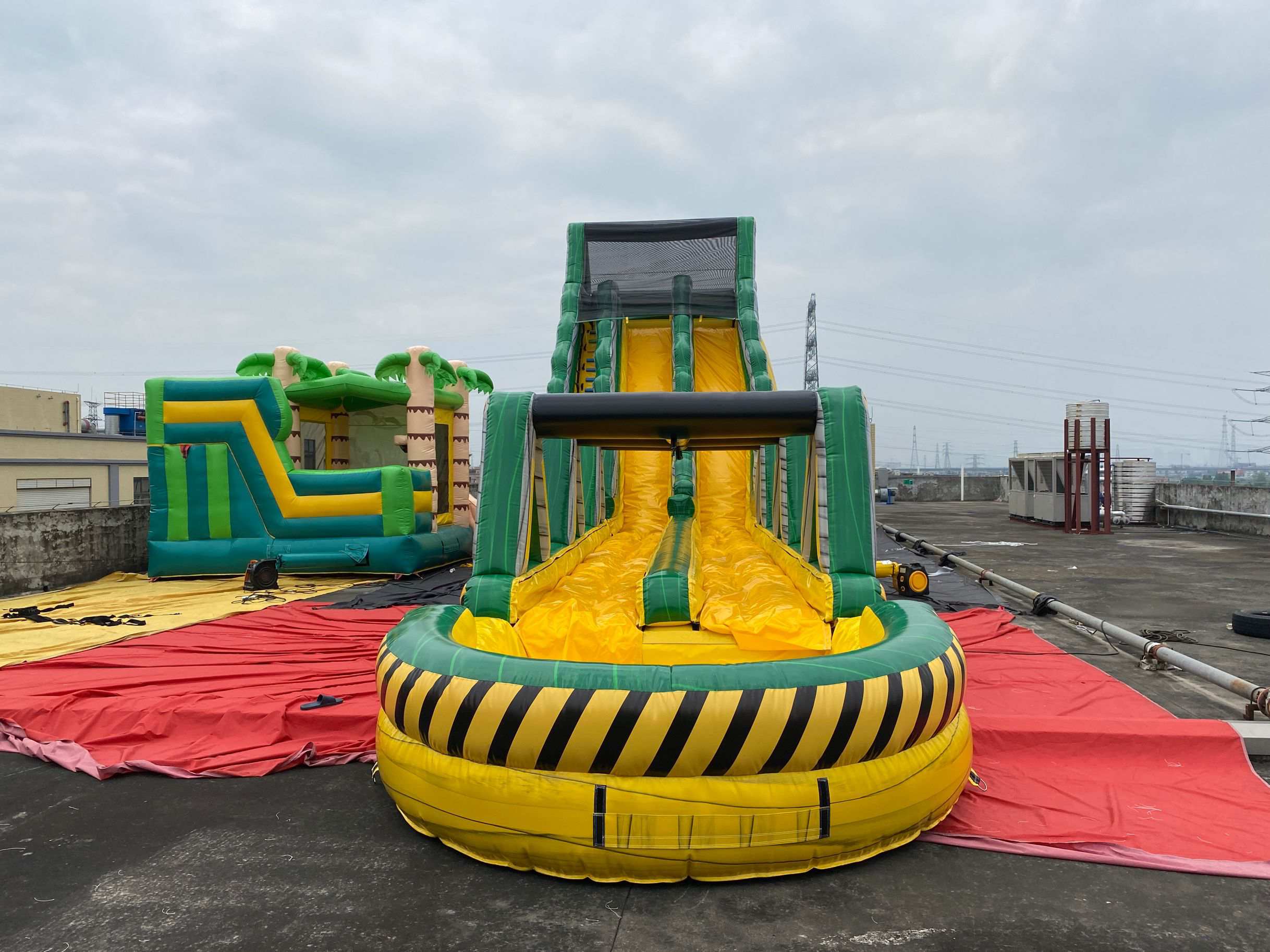 giant inflatable slide