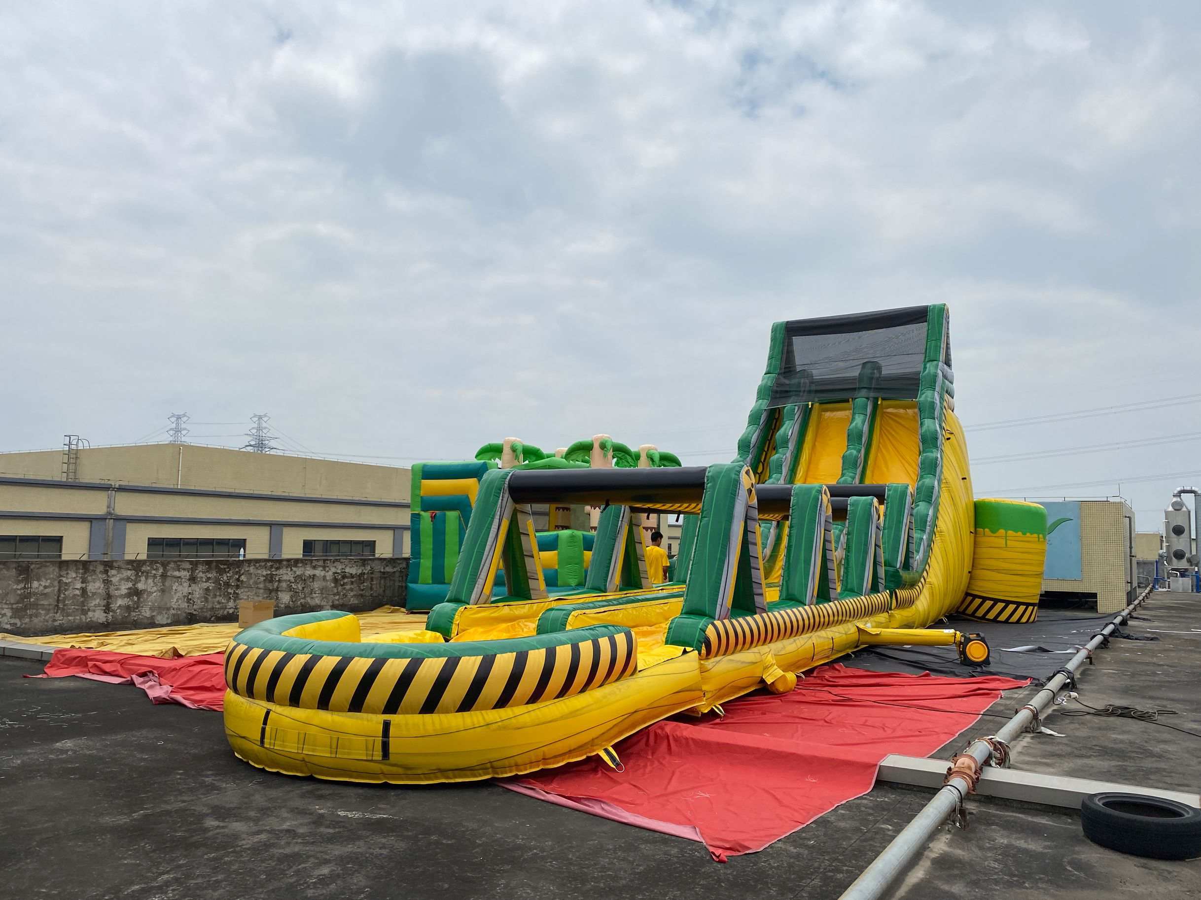 inflatable obstacle course