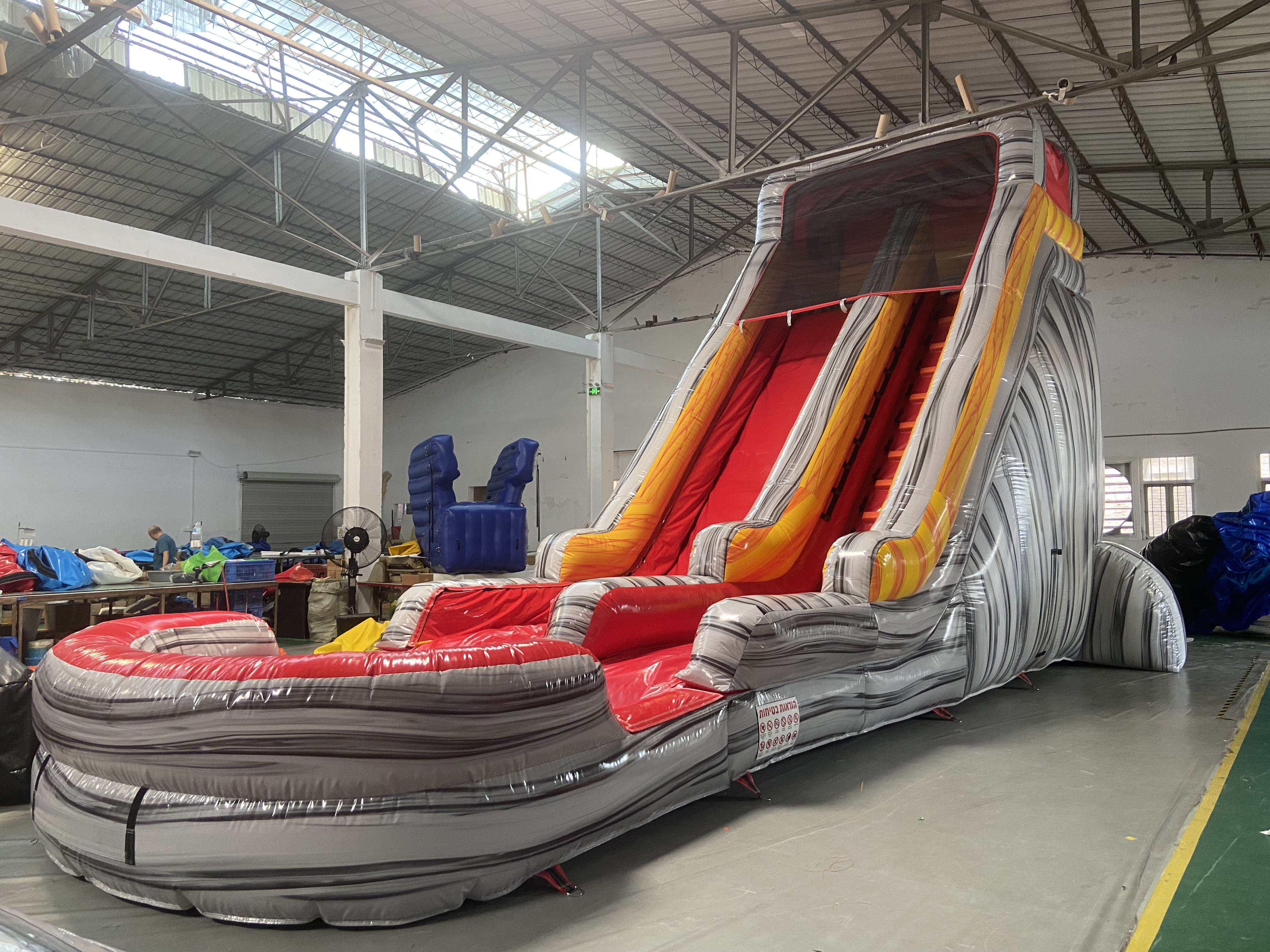 inflatable water slide