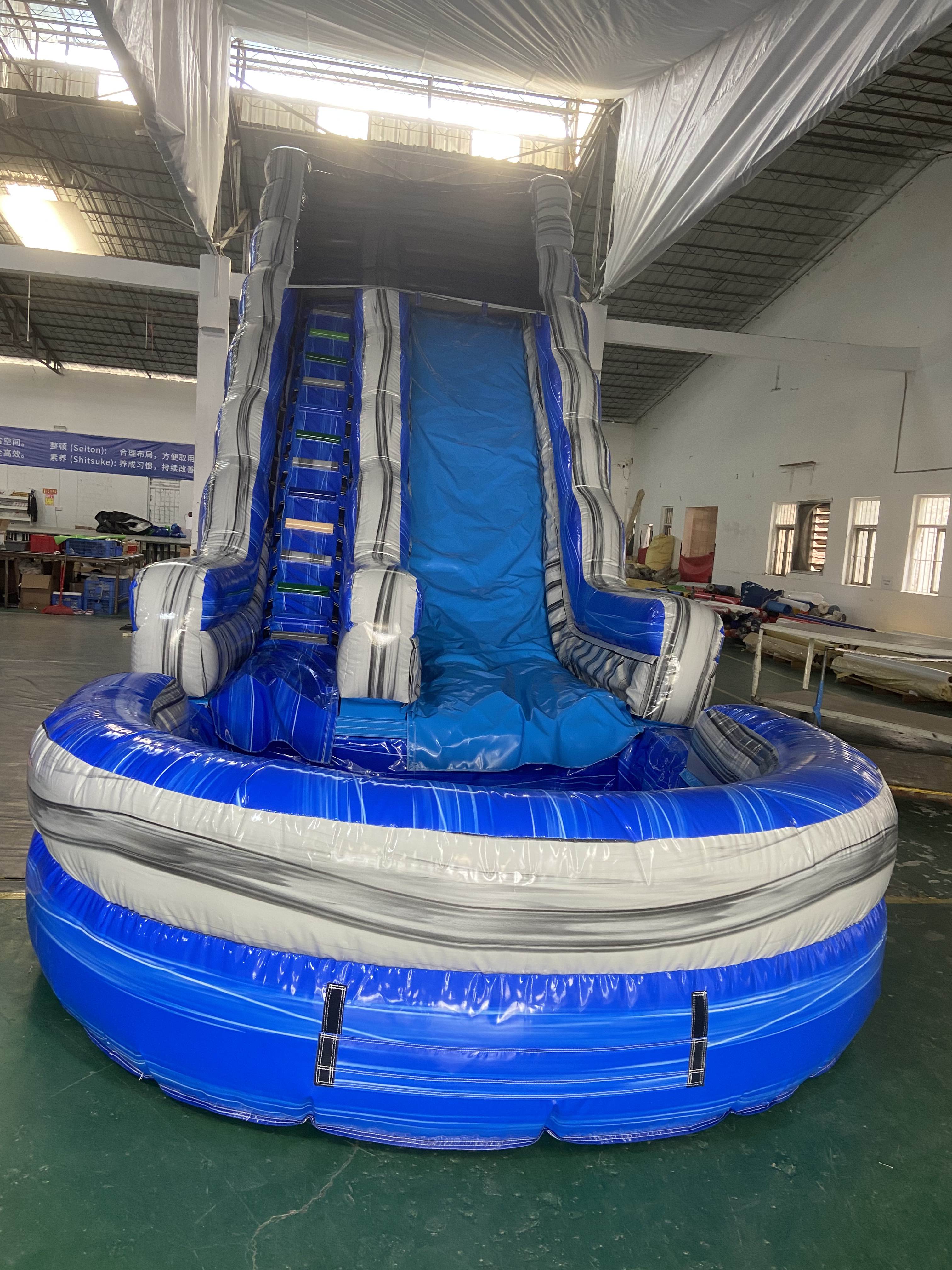 Inflatable water slide​