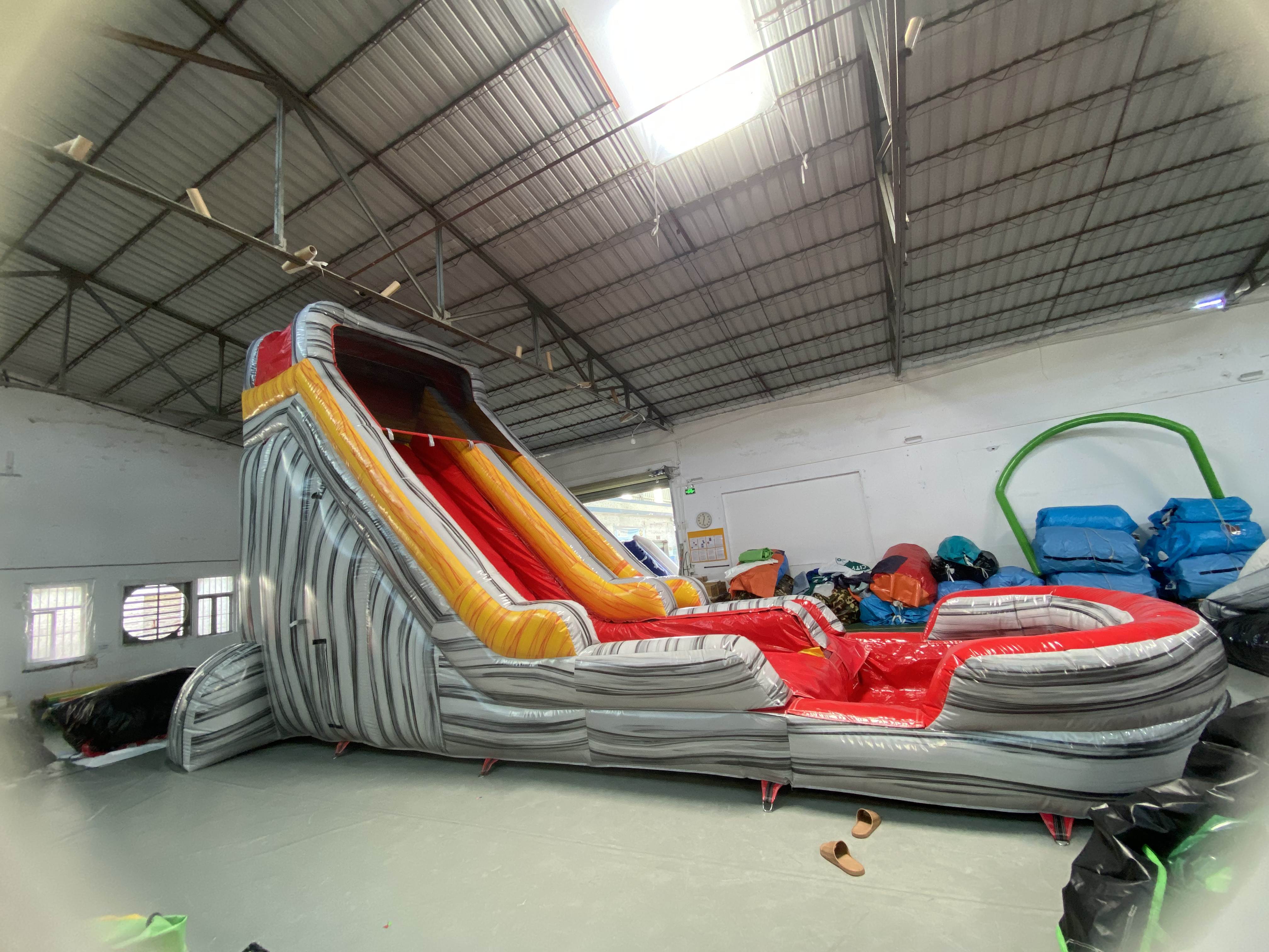 backyard water slide
