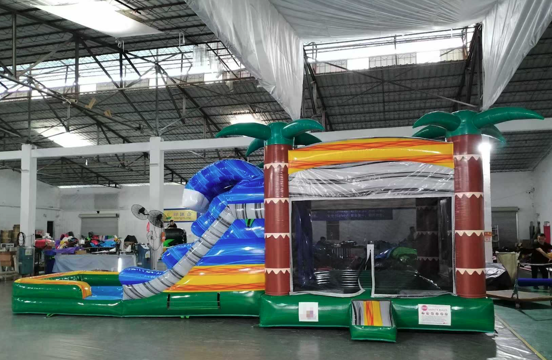 Kids inflatable castle