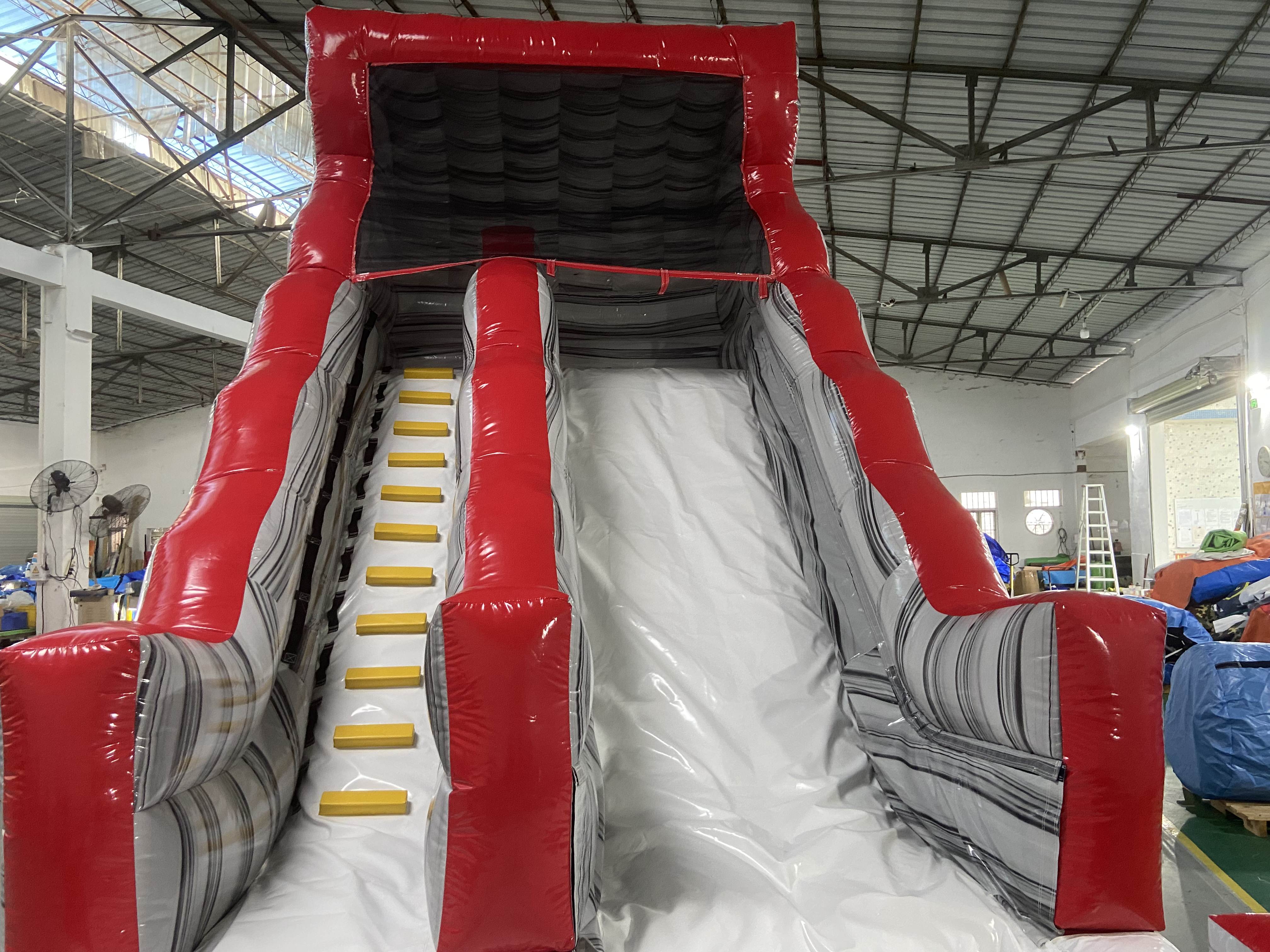 Inflatable Vortex Thrill Water Slide with Pool