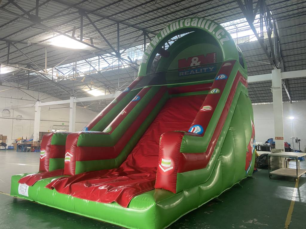 Commercial inflatable slide