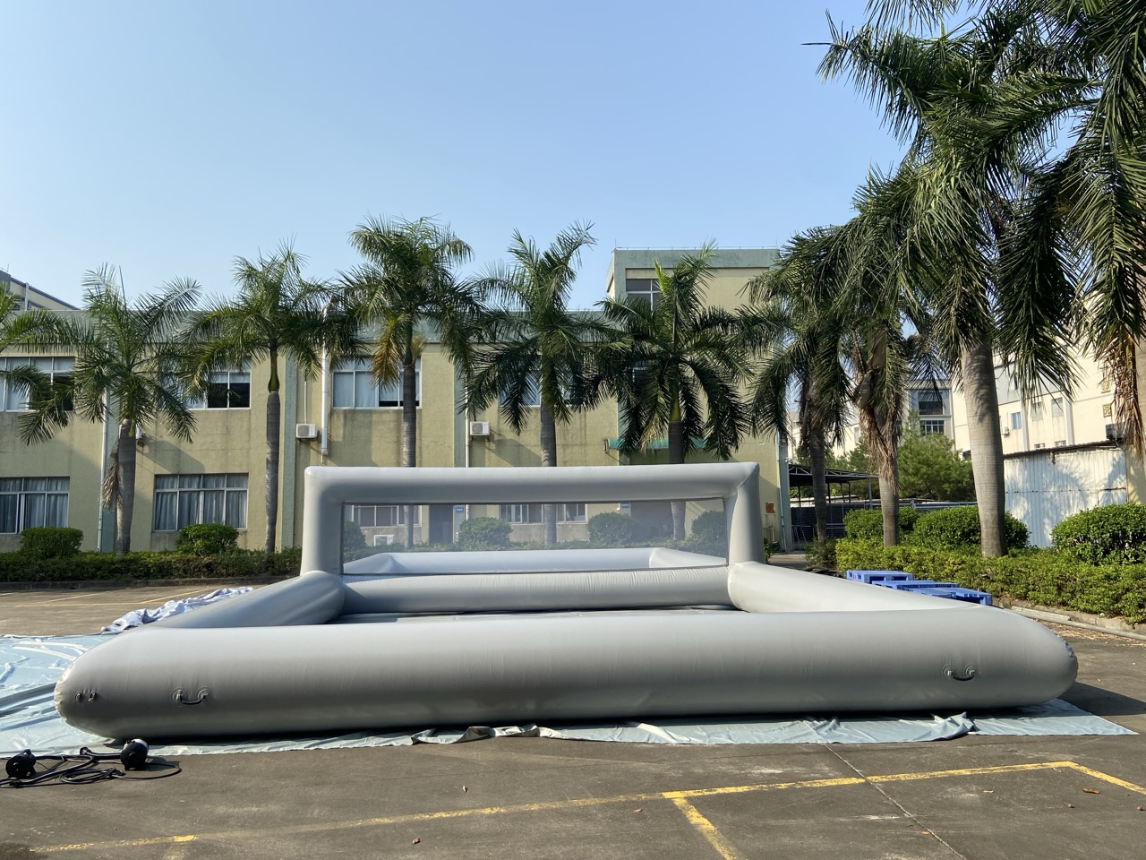 Beach volleyball inflatable