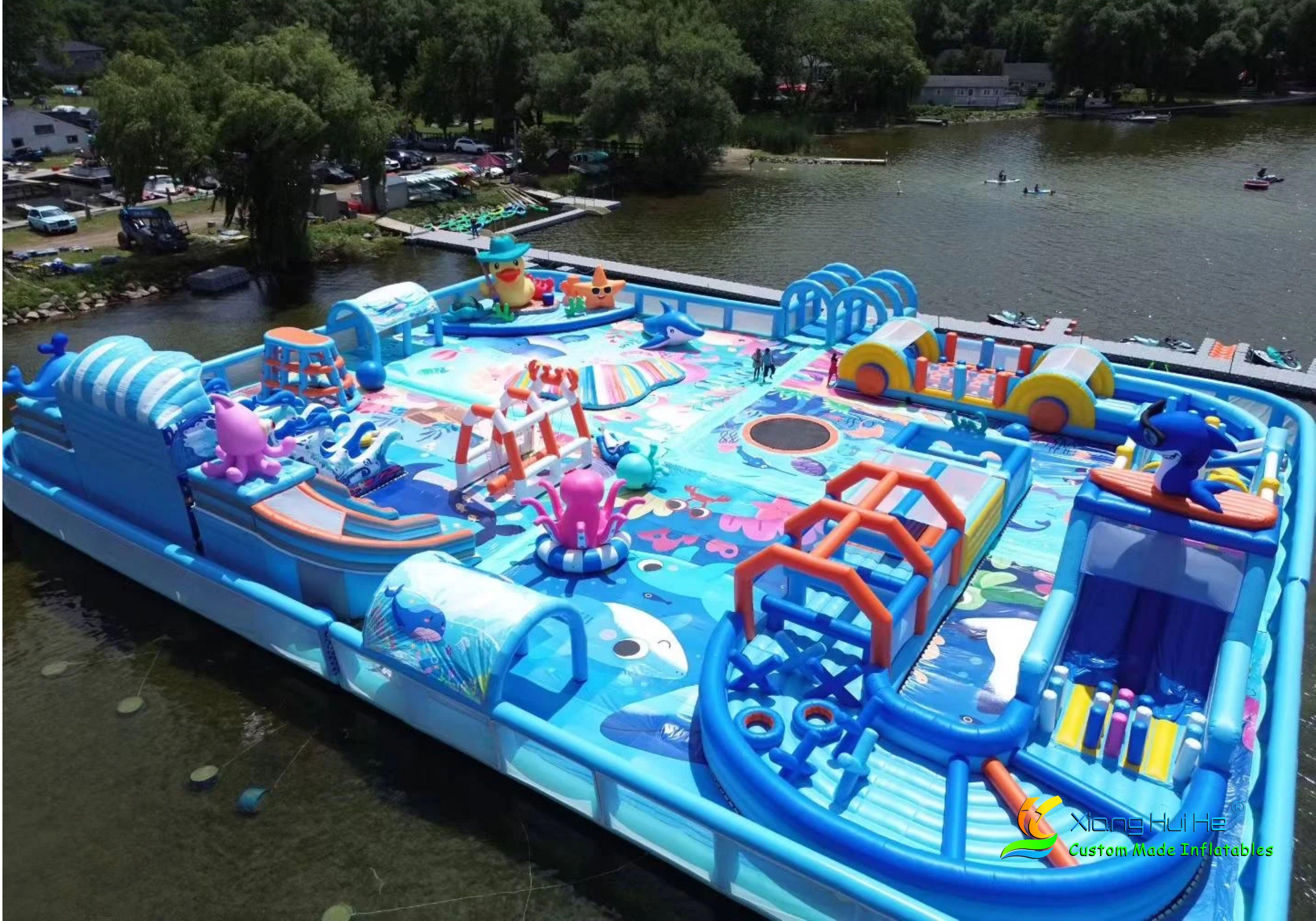Bespoke inflatable playlands